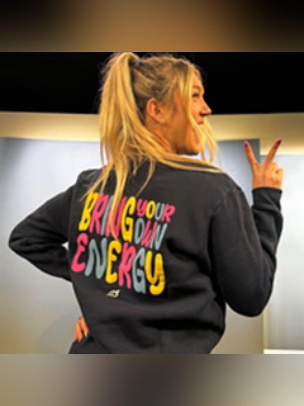 Peloton “BYOE” women’s crew neck